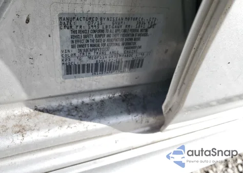 2015 Nissan Sentra S from USA, damaged, VIN 3N1AB7AP8FY313737